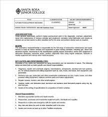 Usage/benefits of the mechanical engineering job description. Mechanical Engineering Job Description Template 8 Free Word Pdf Format Download Free Premium Templates