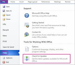 install office updates microsoft support
