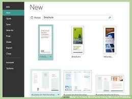 How To Create Brochures Using Microsoft Publisher 11 Steps
