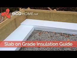 insulating concrete slab on grade