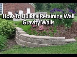 how to build a retaining wall you