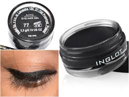 inglot amc eyeliner gel 77 matte black
