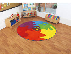 decorative colour palette clroom rug