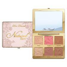 natural face palette too faced mecca
