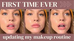 updating my makeup routine for the