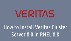 how to install veritas cer server 8