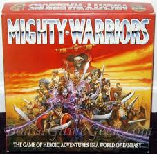 Each hero has different abilities, weapons and armor. Mighty Warriors Board Game Boardgamegeek