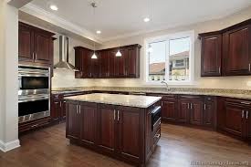 It's done to maximize the charm of the granite pattern. Cherry Cabinets Ideas On Foter