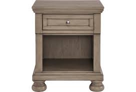 From shawnee one drawer one door solid red oak nightstand. Signature Design By Ashley Lettner 1 Drawer Nightstand With Felt Lined Top Drawer Value City Furniture Nightstands