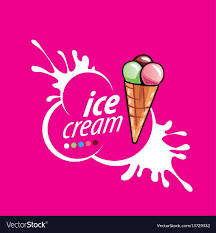 logo ice cream royalty free vector