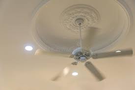 Led vintage pewter ceiling fan. Modern White Matal Ceiling Fan Vintage Style Interior Office Building Or Living Room Decoration Stock Image Image Of Matal Cooling 160726441