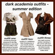 Dark academia summer