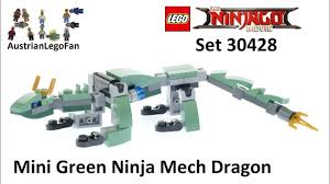 Lego Ninjago Movie 30428 Mini Green Ninja Mech Dragon - Lego Speed Build  Review - YouTube