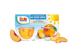 dole diced peaches with no sugar added