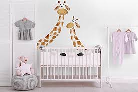 Kids Wall Decal Nursery Giraffe Wall
