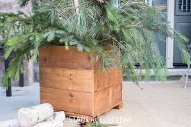 free wooden diy planter box plans