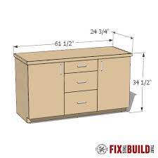 Base Cabinet With Drawers Plans Fix