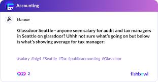 Glassdoor Seattle Anyone Seen Salary