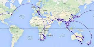 around the world itinerary 13 months