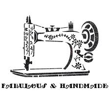 Vintage Sewing Machine Stencil For