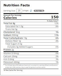 cheez it snap d nutrition facts