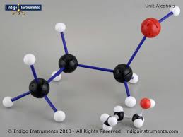 alcohol structure molecules large model