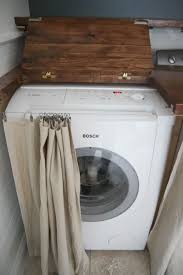 How do you build a counter over a washer and dryer? 31 Creative Ways To Hide A Washing Machine In Your Home Digsdigs