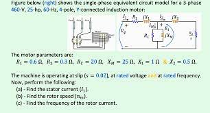 single phase equivalent circuit model