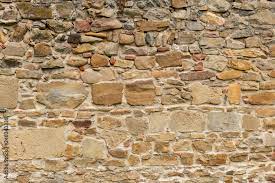 Medieval Stone Wall Texture Old Brick
