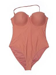 Details About Forever 21 Plus Women Pink One Piece Swimsuit 3x Plus