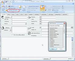 Using Microsoft Outlooks Forms Designer