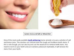 One study found that these. Natural Ways To Whiten Your Teeth In Just 2 Minutes