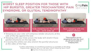 top tips on hip pain relief sleeping
