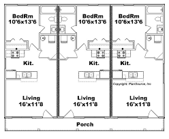Mini House Plans Duplex Floor Plans