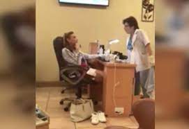 asian nail salon owner caught on video