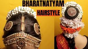 bharatnatyam hairstyle braid quick