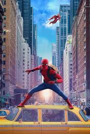 Homecoming wallpapers to download for free. Download Spider Man Homecoming On The Top Of A Cab Wallpaper Cellularnews