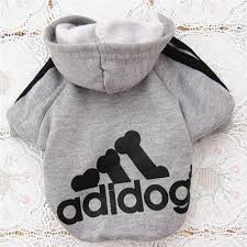 Pet Dog Clothes Autumn Winter Hoodie Coat Jumpsuit Sweater Adidog Clothing For Large Dogs Medium Small Xs S M L Xl Xxl Vova