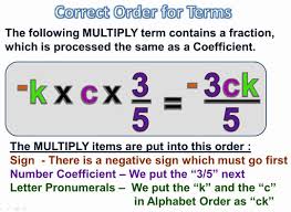 Algebra Terms And Expressions Passy S