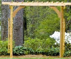 Wooden Trellis For Your Backyard Garden