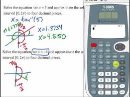 Solve Tan X Equals Integer On Interval