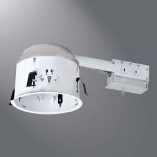 Halo H27rt Line Voltage Remodel Recessed Lighting Housing Incandescent Lamp Non Insulated Insulation 120 Vac 6 1 4 In Ceiling Opening Cold Rolled Steel Housing State Electric