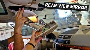 rear view mirror on mercedes w211