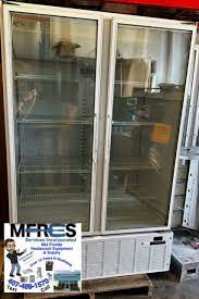 2 Glass Door Reach In Refrigerators