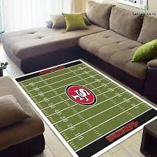 san francisco 49ers area rugs living