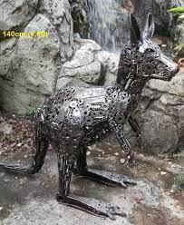 Metal Animal Art Garden Sculpture Horse