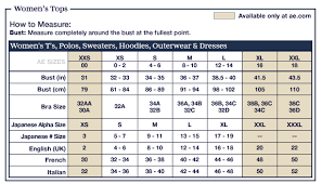 Sizing Chart Choisir Latelier