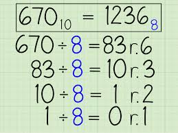 How To Convert From Decimal To Octal With Pictures Wikihow
