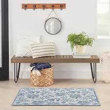 Waverly Washables Collection Ivory Blue