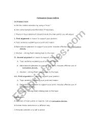 persuasive essay scaffold esl worksheet by tiffanycrook persuasive essay scaffold worksheet